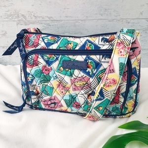 🔵{Vera Bradley} Cuban stamp crossbody purse